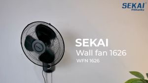 SEKAI Kipas Angin Dinding / Wall Fan 16 lInch - WFN 1626 Pengaturan Kecepatan Variabel Garansi 3 Tahun - Lazada