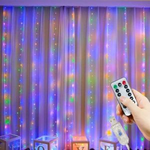 3/4/6M USB Fairy Wedding LightGarland Lights for Bedroom with Remote Control Christmas  Holiday Decoration
