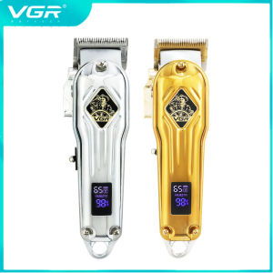 VGR V-267 Professional Rechargeable Hair Clipper Barber Electric Cordless LCD Display Hair Trimmer Hair Cutting