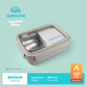 QUENCHA 800ml Stainless Steel Insulated Lunch Box