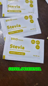 Prima Brio Food Stevia Sweetener Substitute for Sugar Healthy Organic Ingredients