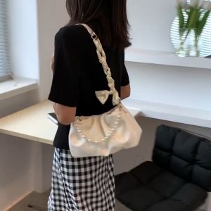 Shoulder Bag Women Fashion  Simple Casual Underarm Bag Dumpling Bag Women Sling Bag  Handbag