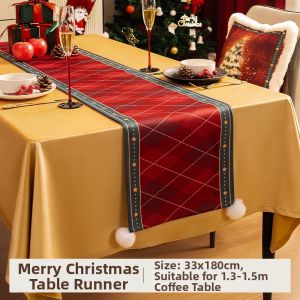LORiCA | Christmas Limited Tablecloth for Elegant Dining Room and Living Room Decor