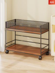 Ljxz | Multi-use Kitchen Organizer Trolley Multi-layer Storage