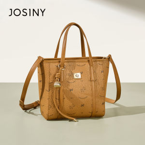 Josiny | Stylish Print Basket Handbag