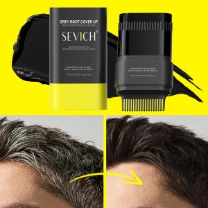 Sáp Nhuộm Tóc Che Phủ Tóc Bạc Nhanh Chóng Cho Nam & Nữ Chống Nước Nhuộm Tóc Tức Thì Với Thành Phần Gừng & Mật Ong 15g