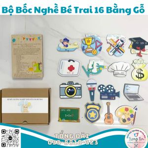 Hộp Quà Hướng Nghiệp Thôi Nôi - Đầy Năm Bé Trai