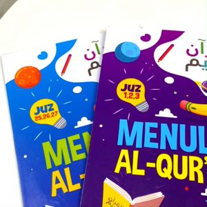 Menulis Alquran For Kids Paket 9 Juz (Isi 3 Buku) Buku Belajar menulis Alquran