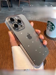 Ultra-Thin Transparent Apple iPhone 17 pro Max Case Womens Style Full Lens Coverage Protective Shell Drop Resistance Simple Design