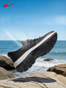 Warrior | Breathable Lightweight Soft Sole Cushioned Mens Shoes for Middle-aged and Elderly Walkers