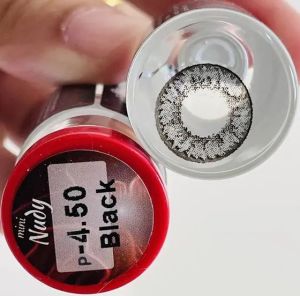 คอนแทคเลนส์ รุ่น Mini Nudy สีดำ/Black มีค่าสายตา (0.00)-(-6.00)