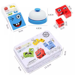 Face Change Rubik's Cube - ลูกบาศก์รูบิกที่เปลี่ยนใบหน้า เกมสมอง ของเล่นเด็ก เกมบนโต๊ะ