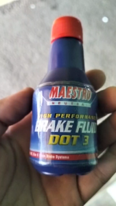 MINYAK REM MAESTRO BRAKE FLUID DOT3 MOTOR MOBIL 50 ML