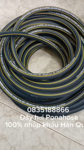 COMBO 10 - 15 -20 MÉT DÂY KHÍ NÉN 3 LỚP HÀN QUỐC PONAHOSE PHI 8 (8 x 15 mm) Kèm Khớp nối nhanh