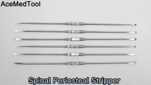 GREATLH UBE Double Ended Stripper Periosteal Stripper UBE Bone Elevators Autoclavable Orthopedic Instruments Pet