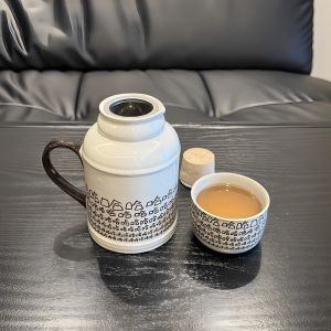 Cốc Trà Bằng Gốm Nhẹ Cách Nhiệt Có Thể Mang Theo Cốc Nước Tách Trà Có Bộ Lọc Cốc Cà Phê Có Nắp Cốc Thủy Tinh Cốc Thủy Tinh