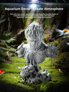 SHUANGYU | Chinese Zen Style Decorative Stone Sculpture for Aquarium and Tea Table