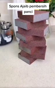 ( BISA COD ) PROMO SPONS PEMBERSIH KERAK PANCI / NANO MAGIC SPONS / PEMBERSIH KERAK PANCI / SPONS AJAIB / BUSA SPONS AJAIB / PEMBERSIH KERAK / SPONGE MAGIC