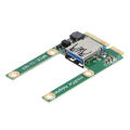 Mini PCI-E to USB3.0 PCI Express Adapter Pcie Riser Card Mini PCI-E to USB 3.0 Expansion Card Converter for Notebook. 