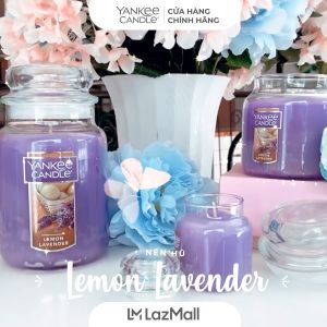 Nến hũ Yankee Candle size L - Lemon Lavender