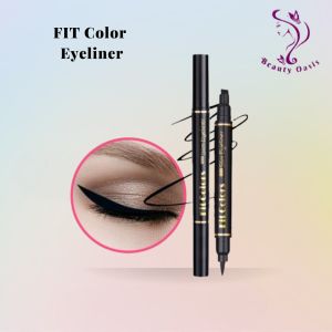 FIT COLORS 2 In 1 Double Side Magic Eyeliner Seal Eyeliner Stamp Kecil Eye Liner make up solek HANDAYAN