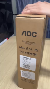 Màn Hình Máy Tính AOC 25B36X (24.5 ICNH/FHD/ IPS/ 144Hz/4ms (GtG) - Hàng Chính Hãng