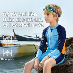 Đồ Bơi Bảo Vệ Chống Nắng Tay Dài Cho Trẻ Em
