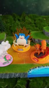 Funism | Pokemon Anime Action Figures Maushold Family Of Four Funism Genuine Collection Figurines Ornaments Model Toys Birthday Gifts