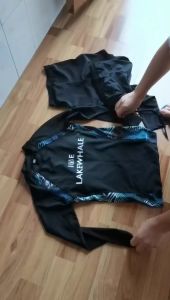 Korean Split Diving Suit Quick-Drying Sunscreen Jellyfish Suit Men and Women Long-Sleeved Swimsuit Surfing Beach Suit Couple Suit