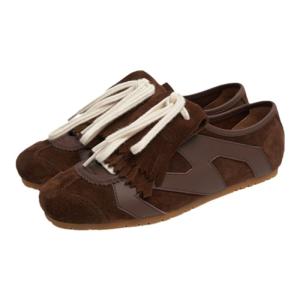 Minnetonka | Celebrity Inspired Brown Leather Trainer