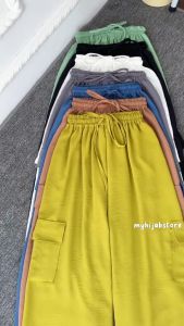 MAEDA.ID Celana Kulot Cargo Juumbo Terbaru // Celana Kulot Cargo Wanita // Celana Cargo Wanita