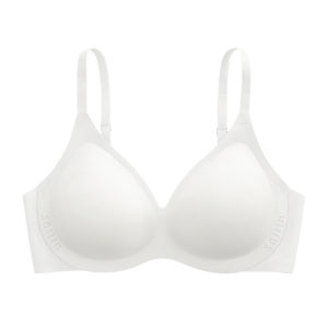SUJILIANGPIN | Bust Enhancing Gathering Bra Small Flat Chest Beauty Back Seamless Solid Color Thin Strap