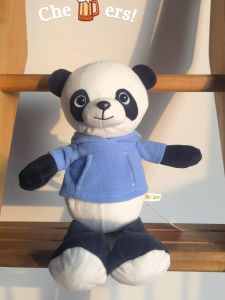 Adorable Panda Doll Plush Toy National Treasure Gift for Girls Cute Stuffed Animal Children Plaything JSQ TOYS Brand