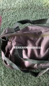 Tas Penyesak Kecil Hijau Army Polos Tas Pulsak Resleting Multifungsi Camping TNI Militer