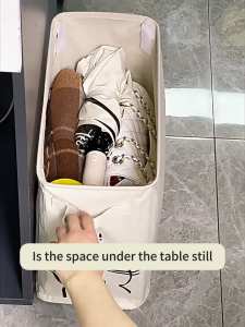 1PC Cartoon Oxford cloth material practical and exquisite storage box for storing miscellaneous clothes