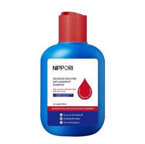 Shampoo Anti Ketombe NIPPORI Selenium Disulfide - Membantu mengontrol minyak dan mengurangi ketombe 300ML