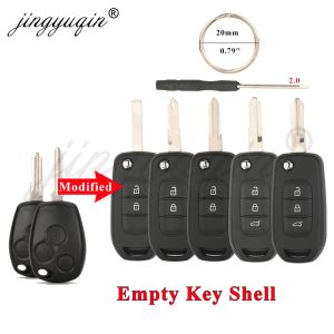 Modified Flip Car Remote Key Shell For Renault Megane Clio Duster Kangoo Modus Twingo Dacia Sandero Logan Nissan Kubistar VIVARO