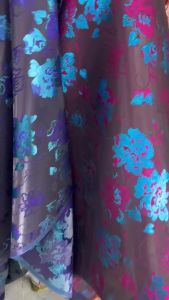 African Jacquard Organza Brocade Fabric 2026 Nigerian Damask Tulle Mesh Gilding Lace French Net Material Brocard Tissu 5Yard