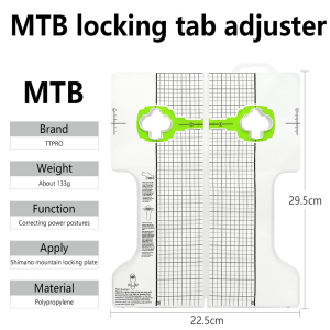 【2025 Hot】TTPRO Bicycle Lock Cleat Adjustor Mountain Bike MTB Shoe Cleat Fitting Tool for Road Cycling Self-Locking Pedal