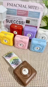 Peripage A6 เครื่องปริ้นพกพา เครื่องปริ้นหมี เครื่องพิมพ์ความร้อน เครื่องพิมพ์มินิ มี 7สี ไม่ใช้หมึก พิมพ์ใบปะหน้า ลาเบล Mini Printer 57x30