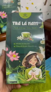 Trà Lá Nam 10 Vị Thảo Mộc Hộp 60 Túi Lọc - Hỗ Trợ Thanh Lọc Cơ Thể Mát Gan Ổn Định Huyết Áp