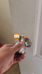 ลูกบิดประตูสเตนเลส CASINO พร้อมกุญแจ 3 ดอก EN/AC 4024 ใช้กับประตูห้องทั่วไป #ร้านมาร์ยอง