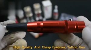 MESIN SULAM ALIS STANDAR BIBIR DAN EYELINER WARNA MERAH DAN SILVER