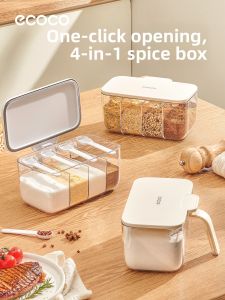 ecoco | Kitchen Airtight Multi-Compartment Integrated Spice Storage Rack