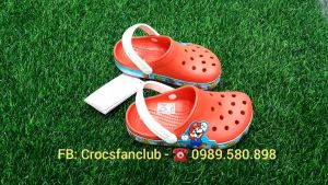 CrocsFanClub - Sục Mario đèn cho trẻ em - Pb240