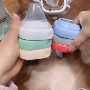 Cap For Hegen bottles dust-proof transparent HEGEN bottle Cover BPA-Free