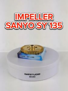 Kipas Impeller Kuningan Sanyo SY-135 - Impeler Sparepart Pompa Air