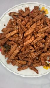 Basreng Ikan Tenggiri Pedas Cikruh Daun Jeruk & Original Kualitas Premium | Camilan Mami Bos