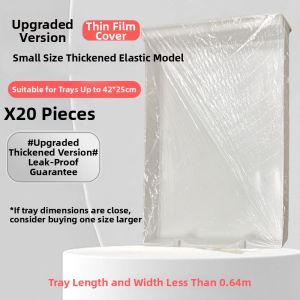 Disposable Plastic Bags Bird Cage Base Elastic Film Toilet Cleaning Pet Parrot Shit Cleaning Tray Covering Sheets