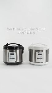Sanex Magic Com Digital Rice Cooker 1.8 Liter Stainless Sanex SMC-6181D SMC 6181 D